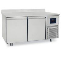 Refrigerated Pastry Counter 2 Doors 600x400 Mm, Stainless Steel Top With Upstand, -2°/+8°C - WiFi - Virtus BNZ0001/FNPI