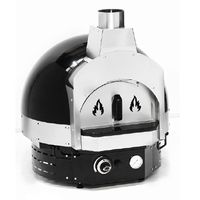 Gas Pizza Oven For 2 Pizzas ø 300 Mm, Coloured Black - LPG - CAA0013