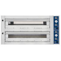 Electric Pizza Oven For 6+6 Pizzas ø 35 cm - Mechanical Control - CAB0125