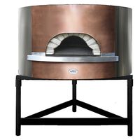 Mastro Houten Pizza-Oven Met Koperen Facade, Bodemplaat Ø 1300 Mm, Capaciteit: 6/7 Pizza'S | CAC0022