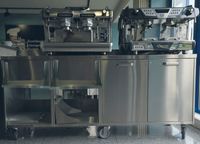 Cocktail Bar Station With 2 Hinged Doors and Accessories, 2000x700 Mm - CSC700200SR