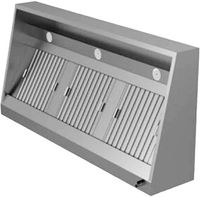 Wall-Mounted Hood Snack Version With Motor, LED Lighting And Speed Governor, 1000x950 Mm - Virtus DAA0265