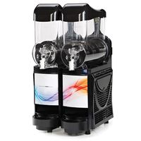 Slush Machine, 2x 10 Litres - Colour Black - Mastro EBZ0002/CNBL