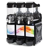 Slush Machine, 3x 10 Litres - Colour Black - Mastro EBZ0003/CNBL