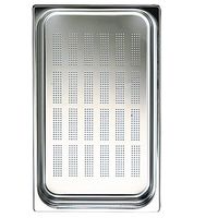 Mastro Gn Bak Van Roestvrijstaal, Geperforeerd, Gn 1/1 H=100 Mm | FAA0049