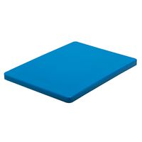 Cutting Board For Fish With Juice Groove, 400x300 mm - Blue Coloured, virtus FCZ0032