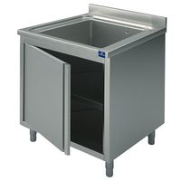 Mastro Wasbakunit Op Kastje, 1 Wasbak, Met Scharnierdeur, 800X700 Mm | GLA0026