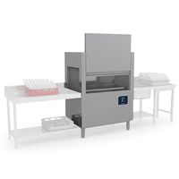 Rack-Type Dishwasher -  Wash and Rinse, Basket 50x50 cm - Max H=45 Cm, 160 Baskets/ Hour, Virtus GLB0047/CN