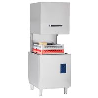 Hood-Type Dishwasher With Detergent Injector, Mechanical, Rack 50x50 cm, Max H=42 cm - Ristormarkt GLB0106