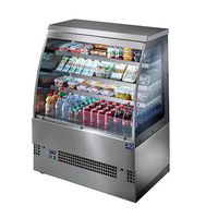 Refrigerated Counter With 3 Shelves, Ventilated, +3°/+5°c, W=1200 mm Selfservice In Stainless Steel, Mastro H18FNE101