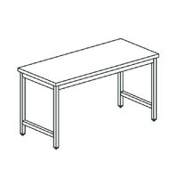 Mastro HCA0170 Work table without shelf, without upstand, 1700x500 mm