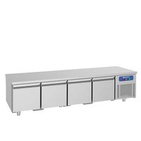 Gekoelde onderkast | 4 laden | D=70cm | Mastro HCE2018