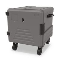 Thermo Box Heated On Castors, 7x GN 2/1 H=65 Mm - IAA0004