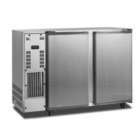 Undercounter Refrigerator With 2 Hinged Doors, 380 Liter, -2°/+8°C - stainless Steel Version - IBC0106