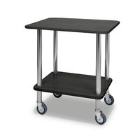 Wooden Trolley With 2 Levels, Colour Black - IFE0012/F
