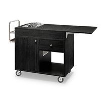 Flambee Trolley With 2 Burners - Lpg, Mastro IFK0001