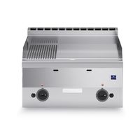 Gas Griddle - Tabletop - 1/3 Grooved and 2/3 Smooth Plate - MS66FTRGT