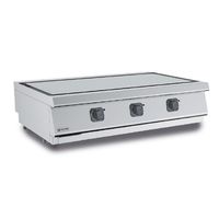 MS712TYET Electric teppanyaki, tabletop model, 2 zones
