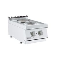 Electric Hob, Tabletop Model, 2 Round Plates - Virtus MS74PCET