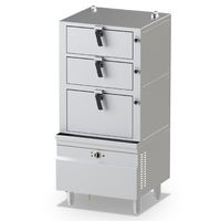 Electric Steamer With Three Deck Chamber, virtus NESCD990