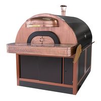 Electric Pizza Oven "OPALE" For 9 Napolitan Pizzas Each ø 35 cm - OPALEMAXI