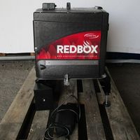 Insulated Box "Redbox" With Battery and Car Docking Station For 10 Pizzas Each 33x33 cm - REDBOX10SR