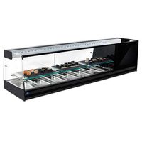 Sushi Vitrine | 6x GN 1/3 | Met extra glasplank | LED | +1°/+5°C | Mastro SHSFR6I2S