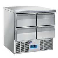 Gekoelde Werkbank | 4 Lades, 1/1GN | 0°C/+8°C | Mastro TKTN95C4