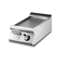 Mastro Bakplaat - Gas - Tafelmodel - Geribbelde Verchroomde Plaat - V7040FTRGVCRT