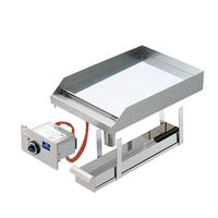 Mastro Inbouw Electrisch Rooster, Vlakke Verchroomde Plaat | VI6540FTECRD