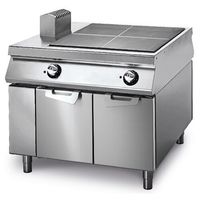 Electric Solid Top On Static Electric Oven, Two-Sided Panel Control, Virtus VS110100TPFE