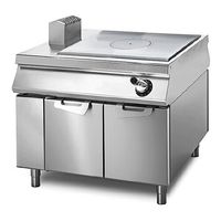 Gas Solid Top On Cabinet With Doors, Two-Sided Panel Control, Virtus VS110100TPG