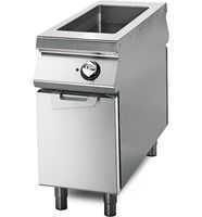 Electric Bain Marie On Cabinet With Door, 1 Well GN 1/1+1/3, Virtus VS11040BME