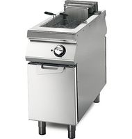 Electric Fryer  8+8 Liters On Cabinet With Door, Virtus VS11040FRE88