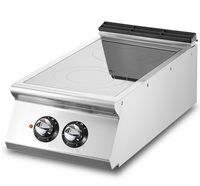 Mastro Inductieplaat, Tafelmodel, 2 Kookzones Ø 220 Mm Elk 3,5 Kw | VS7040INDT7