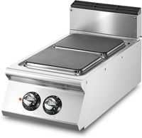 Mastro Electrische Selector, Tafelmodel, 2 Vierkante Warmeplaten | VS7040PCEQT