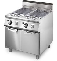 Mastro Gas Pastakoker, 2 Gn 2/3 Bakken, Capaciteit: 2X 26 Liter | VS7080CPGS