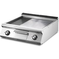 Mastro Bakplaat - Elektrisch - Tafelmodel - ½ Vlakke - ½ Geribbelde Plaat - VS7080FTREVT