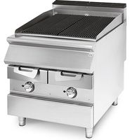 Mastro Grill Op Gas, Gietijzeren Kookzones, Vlees/Vis | VS7080GRACQG