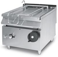 Mastro Kantelbare Braadpan Op Gas, Capaciteit: 120 Liter, Roestvrijstalen Bak | VS90120BRGI