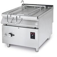 Mastro Kantelbare Braadpan Op Gas, Capaciteit: 120 Liter, Roestvrijstalen Bak, Gemotoriseerd | VS90120BRGIM