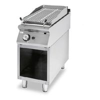 Mastro Lava-Stenen Grill Op Gas, Gietijzeren Kookzone, Vlees/Vis | VS9040GRL