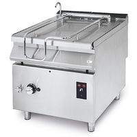 Mastro Kantelbare Braadpan Op Gas, Capaciteit: 80 Liter, Roestvrijstalen Bak, Gemotoriseerd | VS9080BRGIM