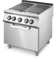 Mastro Electrische Selector Op Statische Electrische Oven Gn 2/1, 4 Vierkante Warme Platen | VS9080CFES