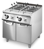 Mastro Pastakoker Op Gas, 2 Gn 1/1 Bakken, Capaciteit: 2X 40 Liter | VS9080CPGS
