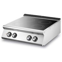 Ceramic Plate, Top Version, 4 Cooking Zones, Virtus VS9080PVET