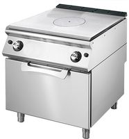 Mastro Bakplaat - Gas Solide Top - Statische Gasoven - Gn 2/1 - VS9080TPFG
