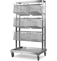 Transport Trolley For Cooking And Frying Baskets - Virtus VSAC00003