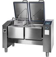 Electric Multifunction Device 2x 49 Liters (2x GN1/1) With Automatic Lifting - Virtus VSMD101DM