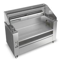 Moving Show Pasta 1515 mm With Integrated Pasta Cooker 24 Liters and Air Intake, Virtus VSSP150